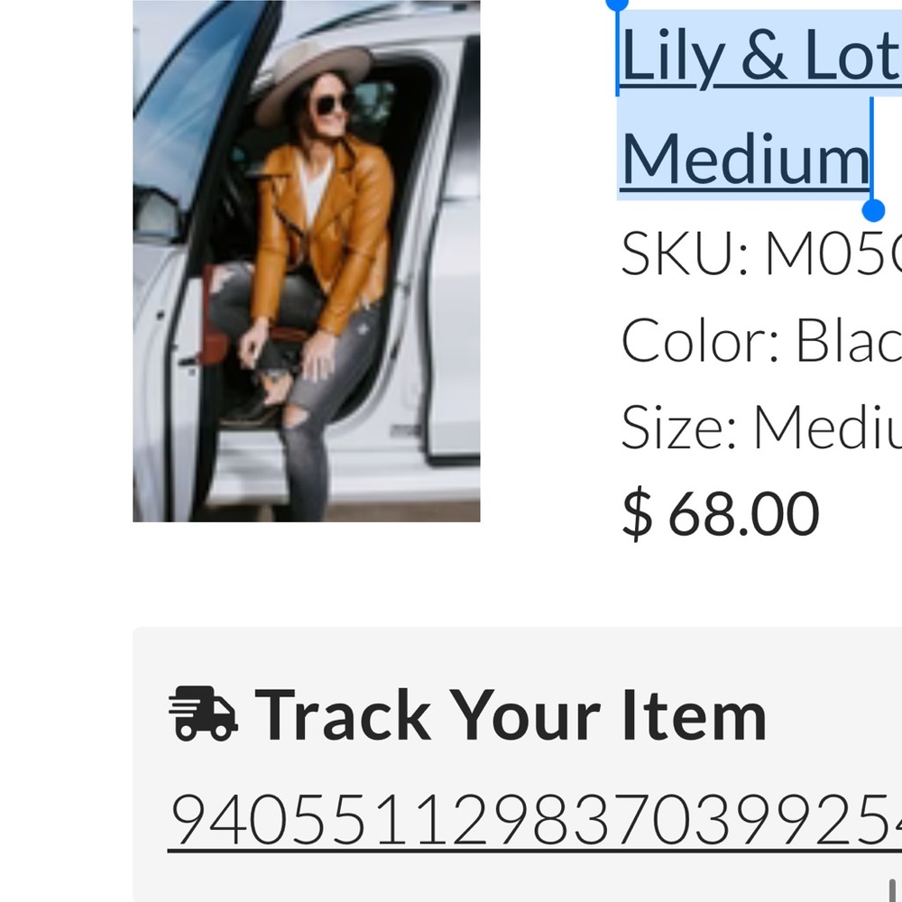 Lily & Lottie Moto Jacket